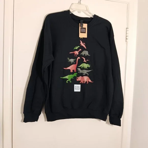 NWT Gildan crewneck sweatshirt black medium - Picture 1 of 7